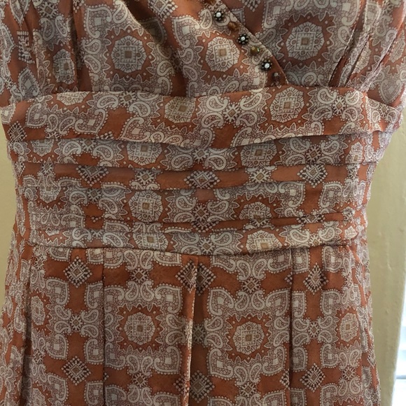 Print flare dress - Picture 9 of 14